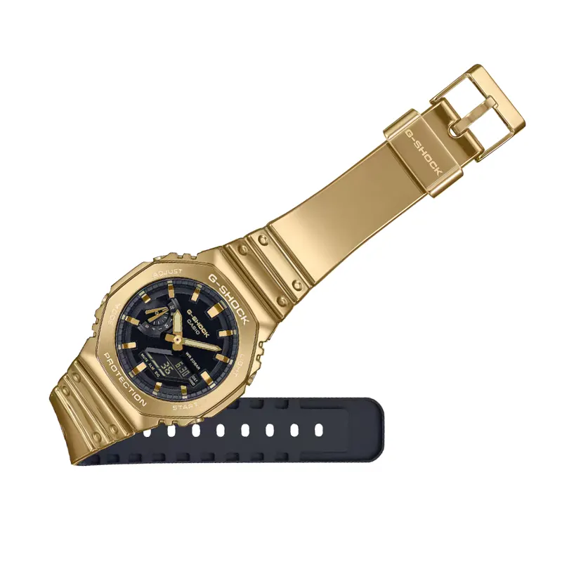 Casio G-Shock Fine Metallic Diver's Men's Watch- GM-2100YMG-9A